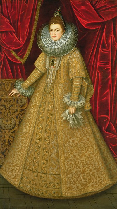 Portrait of Queen Isabel Clara Eugenia by Alonso Sánchez Coello